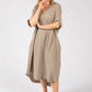 Linen Look Summer Dress