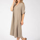 Linen Look Summer Dress