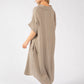 Linen Look Summer Dress