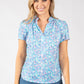 Tara Abstract Print Top