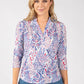 Tara Animal Print Blouse