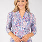 Tara Animal Print Blouse