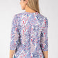 Tara Animal Print Blouse