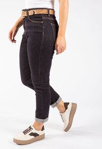 Belted Mom Jeans
