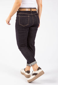 Belted Mom Jeans