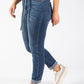 Belted Mom Jeans