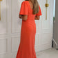 Darcie Angel Sleeve Frill Midi Dress