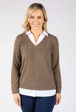 Leyla 2 in 1 Soft Touch Knit