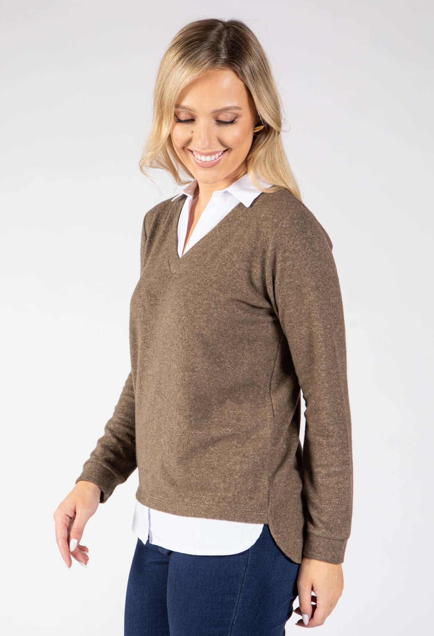 Leyla 2 in 1 Soft Touch Knit