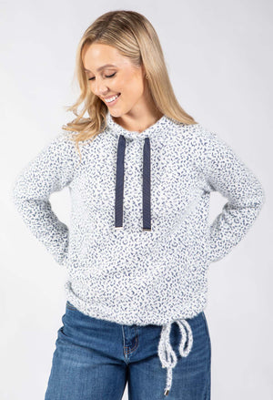 Souffle Knit Mini Leopard Top