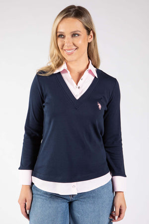 2 in 1 Shirt Top