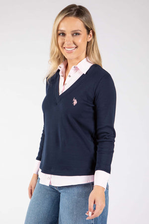 2 in 1 Shirt Top