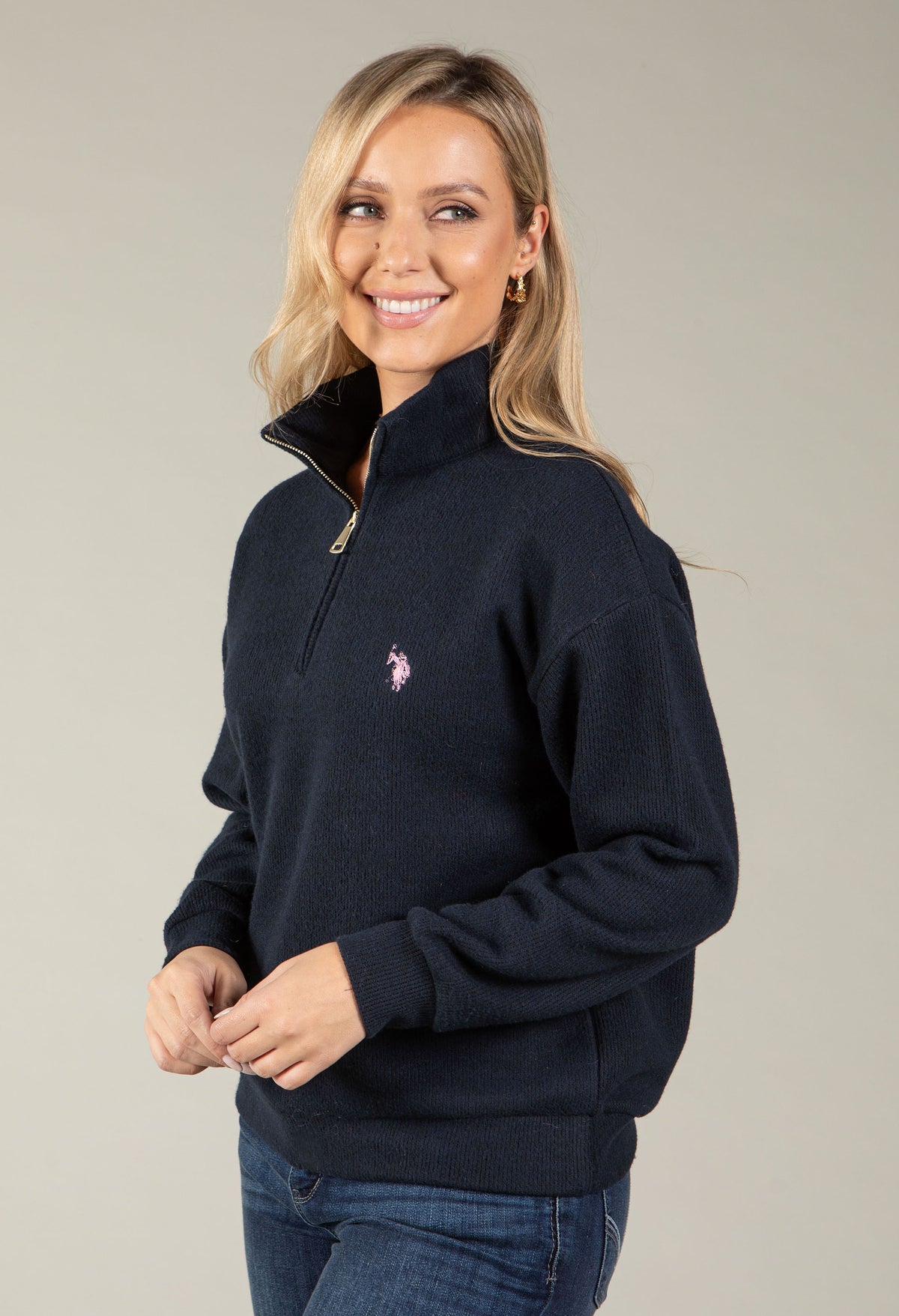 Kennedy Half Zip Jumper