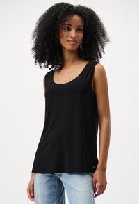 Sleeveless Scoop Neck Top