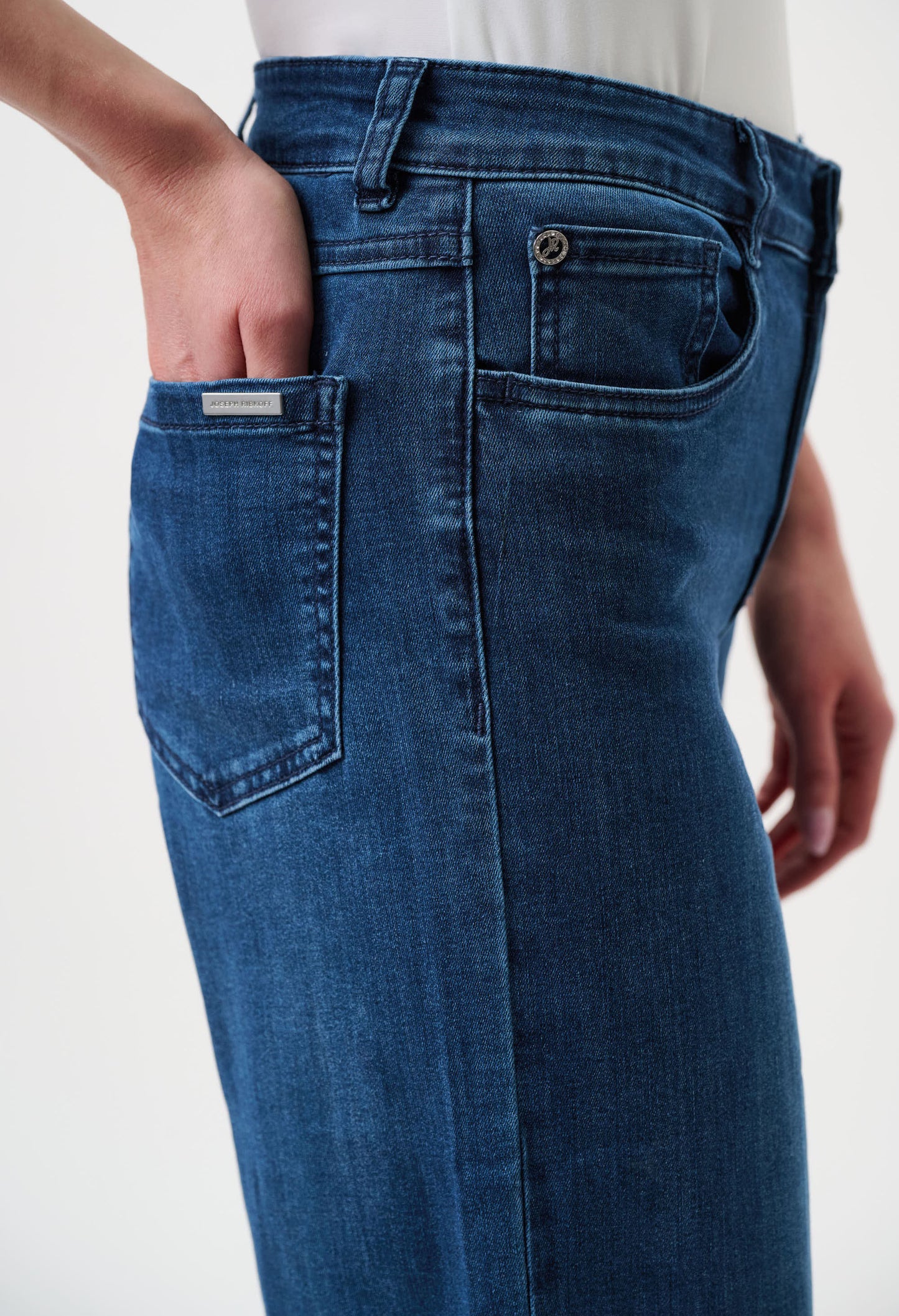 Goldie | Classic Wide-leg Stretch Jean