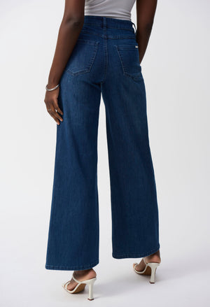 Goldie | Classic Wide-leg Stretch Jean