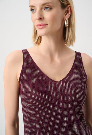 V-neck Sleeveless Pullover