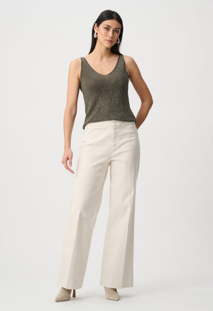 V-neck Sleeveless Pullover