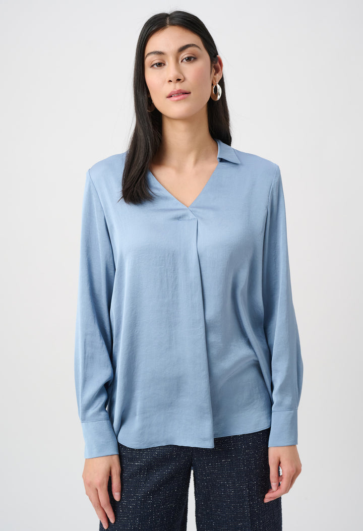 Casual V-neck Blouse