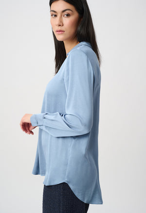 Casual V-neck Blouse