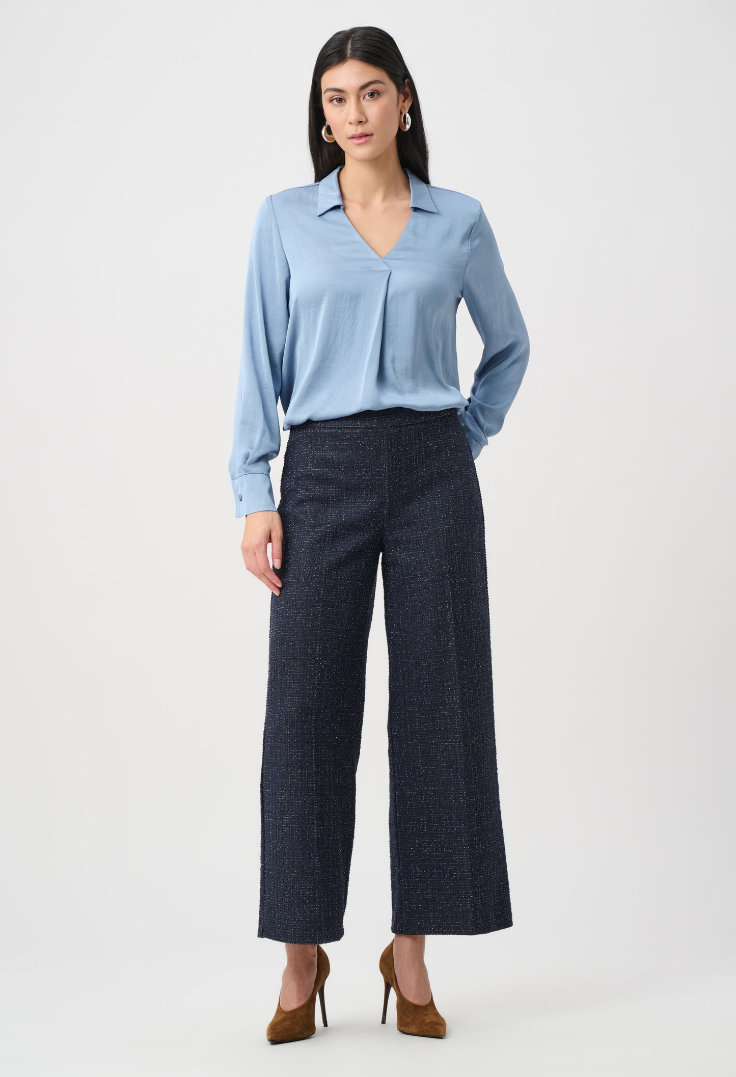 Casual V-neck Blouse