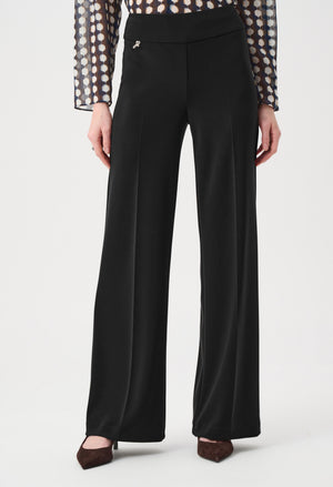 Belted Mid-rise Trousers