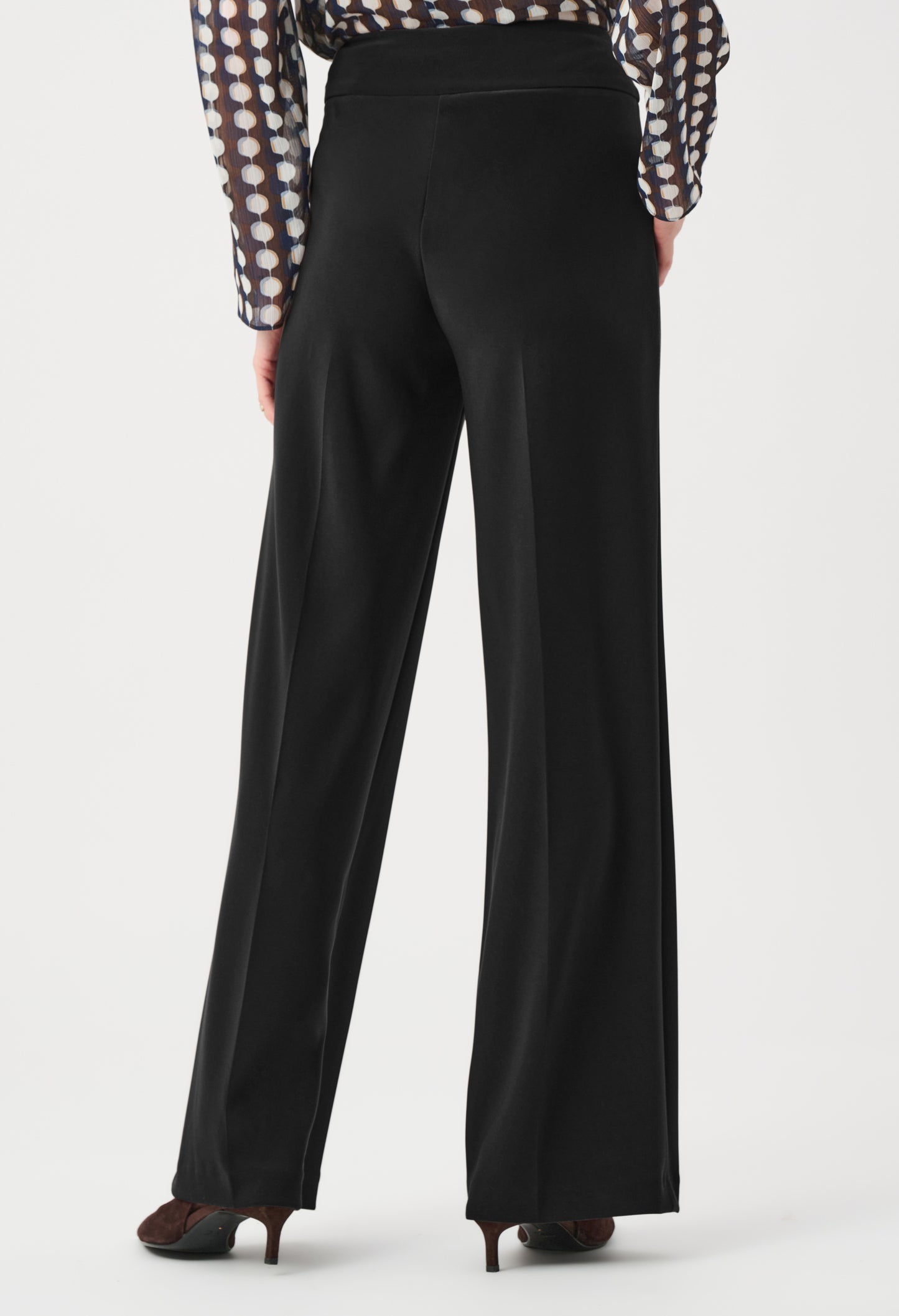 Belted Mid-rise Trousers