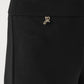 Belted Mid-rise Trousers