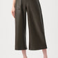 Cropped Wide-Leg Trousers