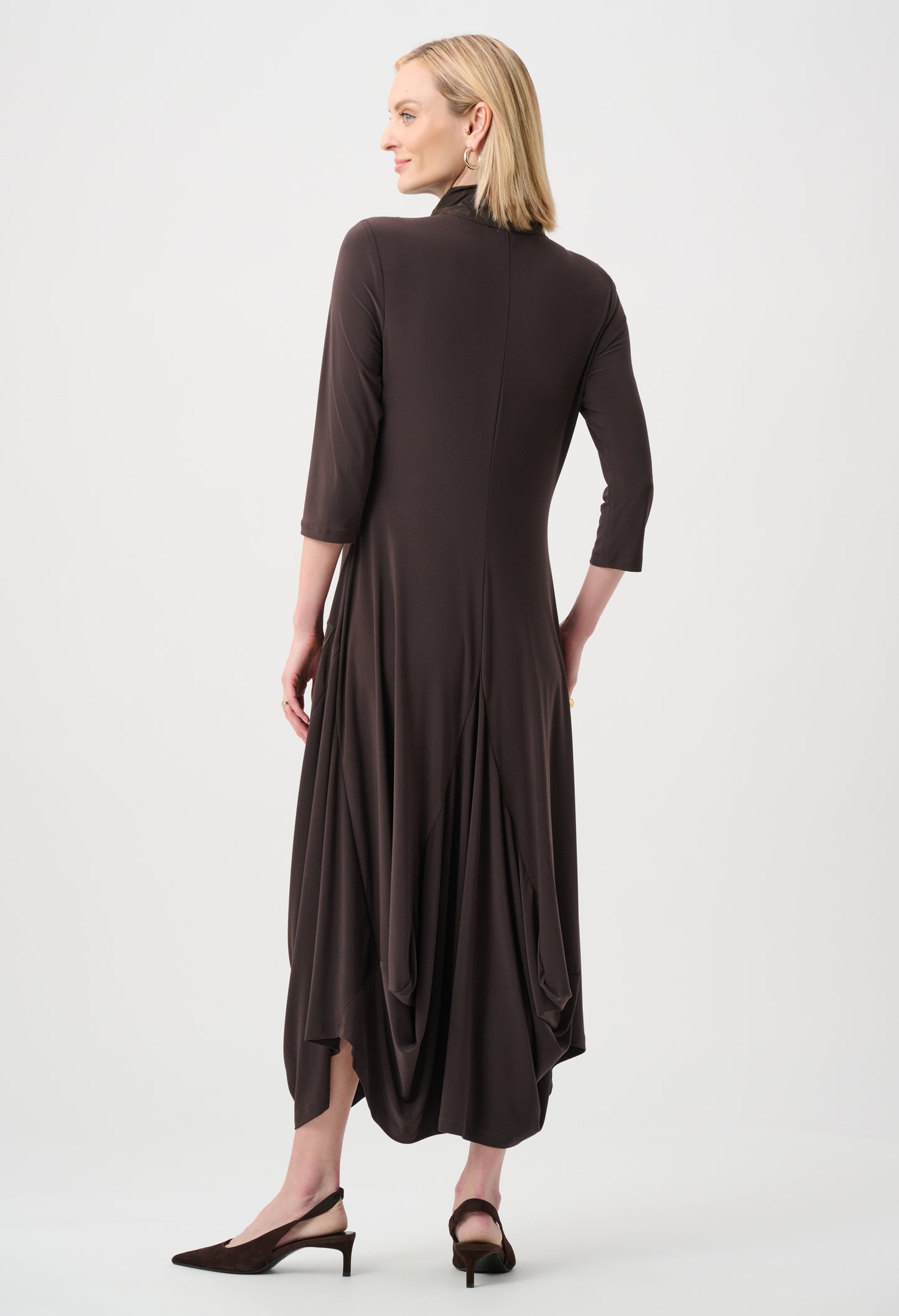 Casual A-line Dress With Pockets