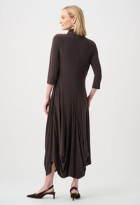 Casual A-line Dress With Pockets