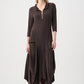 Casual A-line Dress With Pockets