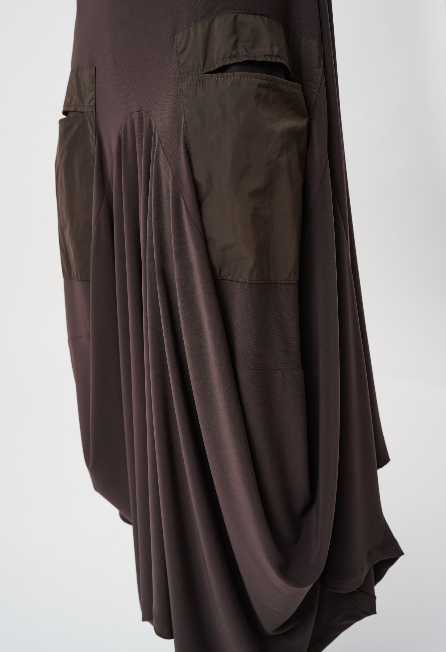 Casual A-line Dress With Pockets
