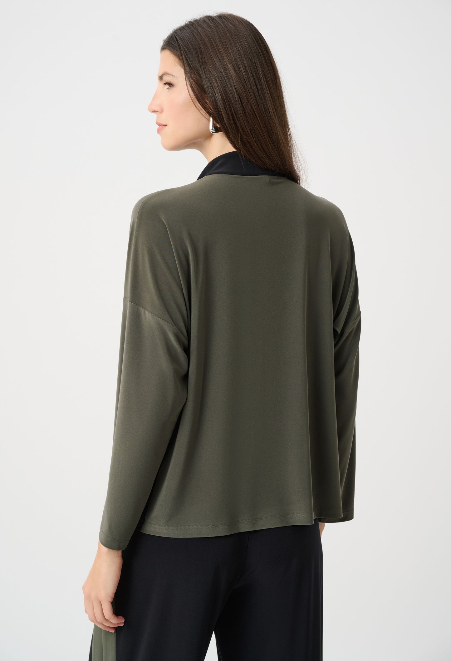 Zipper Closure Casual Jacket