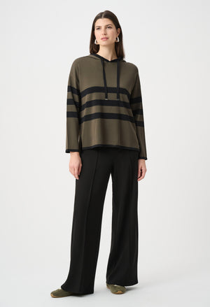Pleated High-waisted Trousers