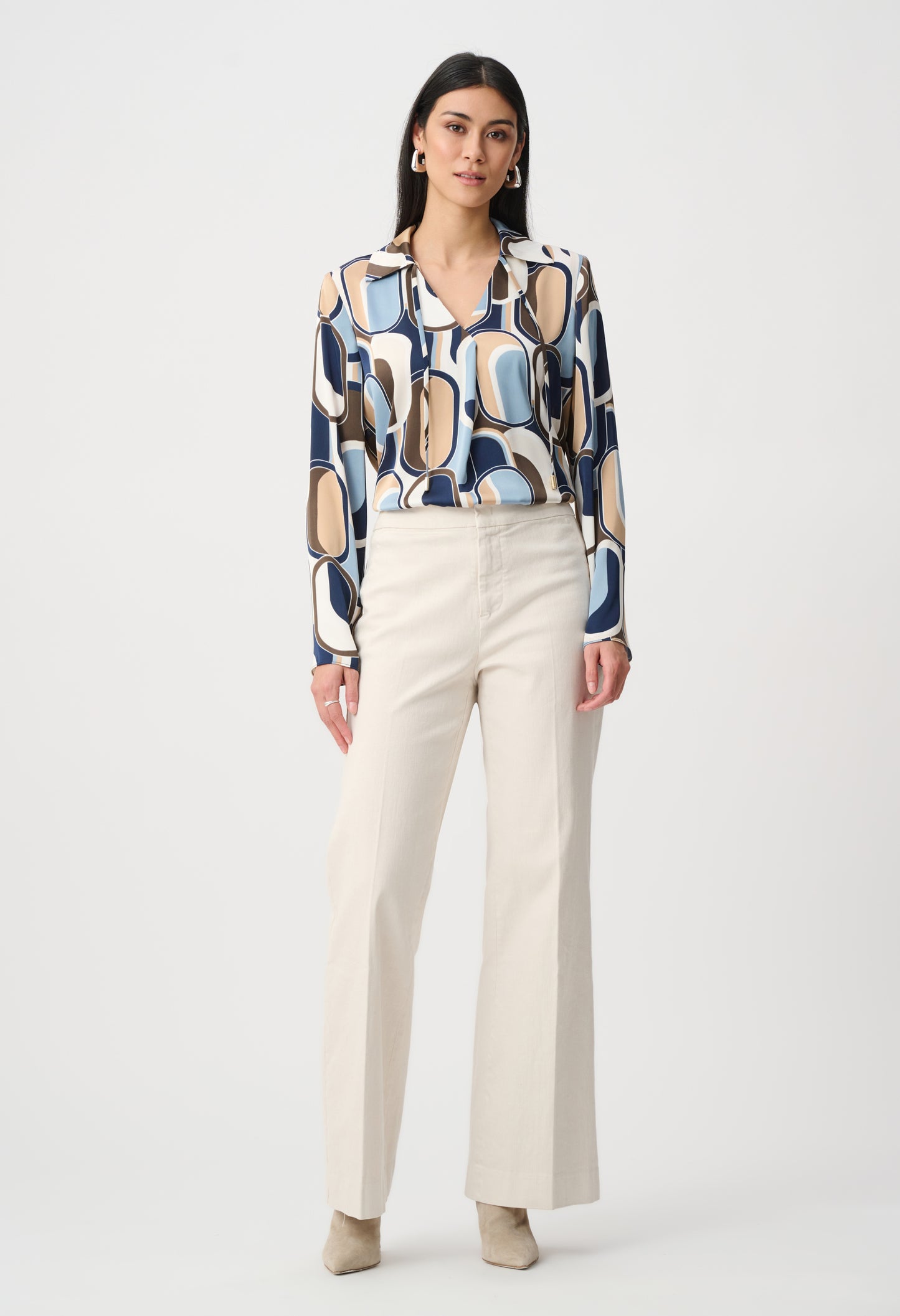 Mid-rise Trousers