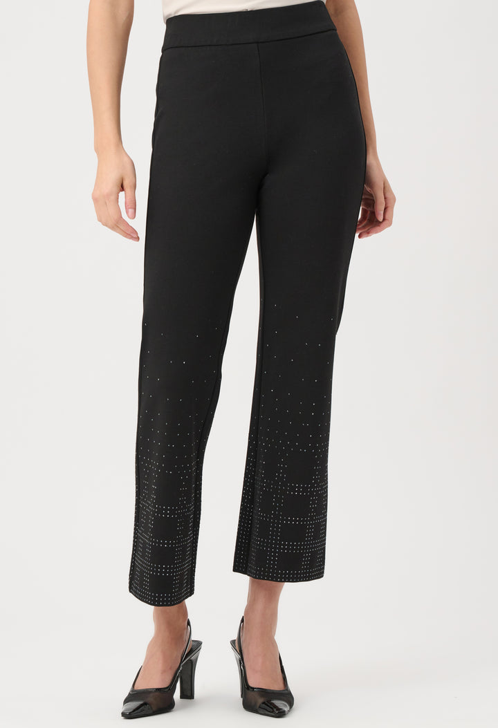 Mid-rise Flare Trousers