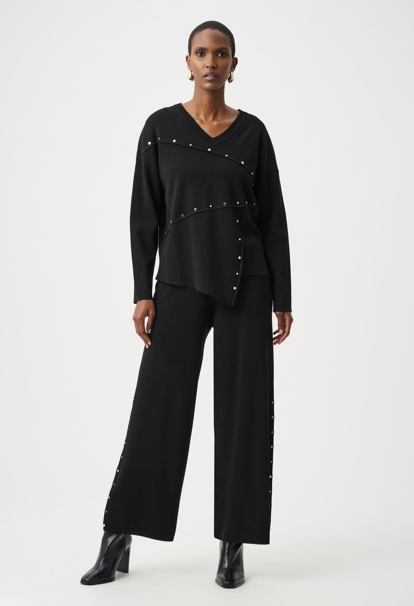 Mid-rise Wide-leg Trousers