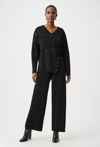 Mid-rise Wide-leg Trousers