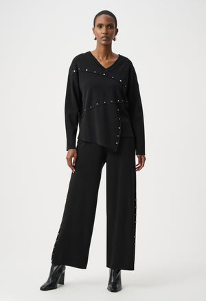 Mid-rise Wide-leg Trousers