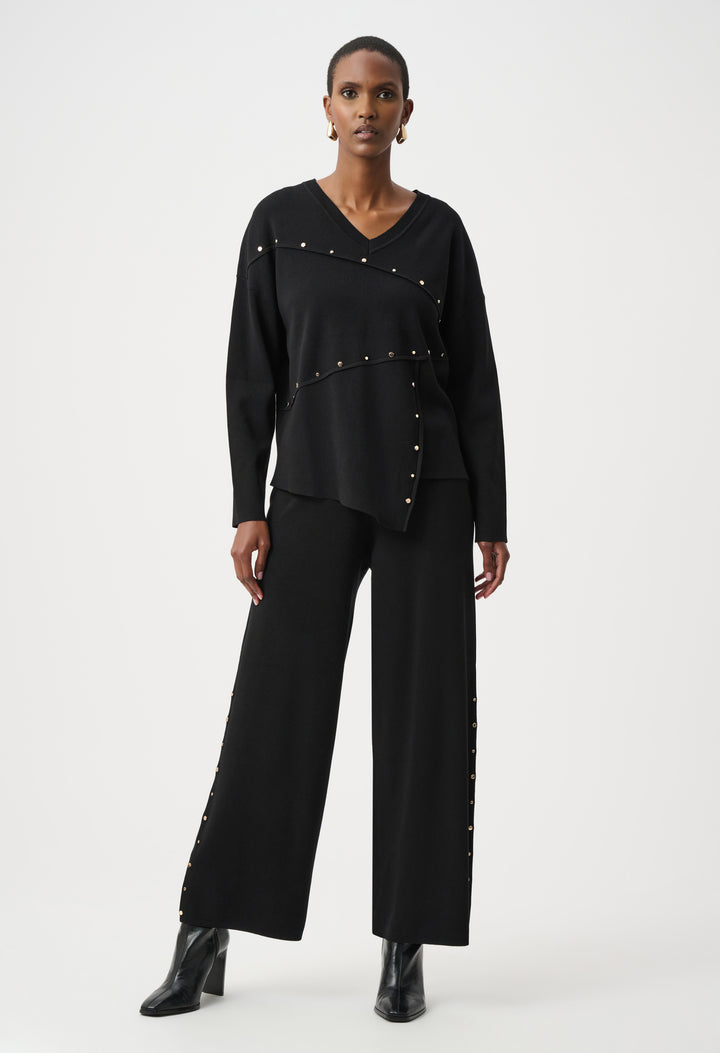 Mid-rise Wide-leg Trousers