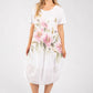 Balloon Hem Floral Dress