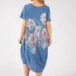 Balloon Hem Floral Dress