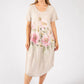 Balloon Hem Floral Dress