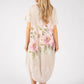 Balloon Hem Floral Dress