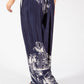 Scenic Print Wide Leg Trousers