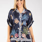 Ocean Print Blouse