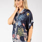 Ocean Print Blouse