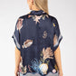 Ocean Print Blouse