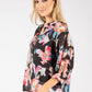 Floral Print Relaxed Fit Blouse